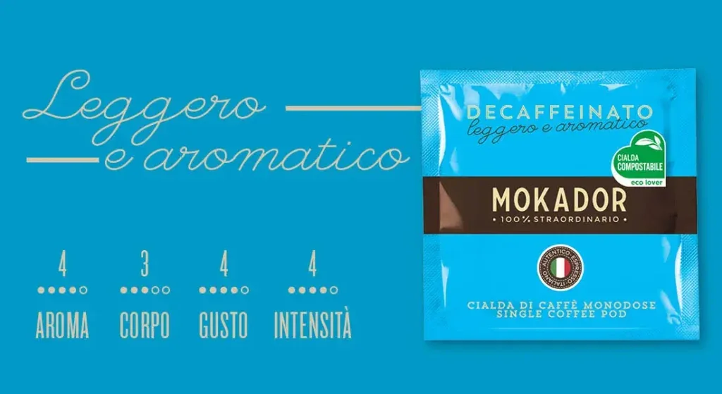 Cialda Mokador Decaffeinato